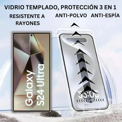 Protector de Pantalla 3 en 1 para Smartphone (iPhone y Samsung)