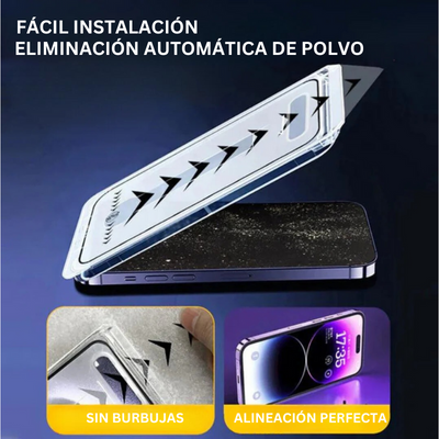 Protector de Pantalla 3 en 1 para Smartphone (iPhone y Samsung)