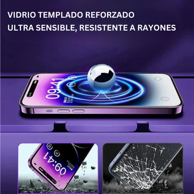 Protector de Pantalla 3 en 1 para Smartphone (iPhone y Samsung)